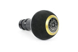 BFI Heavy Weight Shift Knob Black Anodized - Alcantara - Gold Top (964-997 Porsche Fitment) | GS2PSU-G