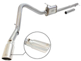 AFE aFe MACHForce XP Exhaust 3in-3.5in SS Single Side Ext CB w/ Polish Tip 99-04 Ford F-250 V8 5.4L/6.8L 49-43076-P