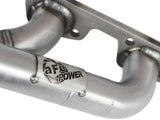 AFE aFe Twisted Steel Header SS-409 HDR Jeep Wrangler JK 07-11 V6 3.8L 48-46203