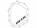 AFE AFE Power 11-18 GM 2500-3500 AAM 9.25 Axle Front Differential Cover Black Machined Street Series 46-71050B