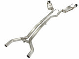 AFE aFe MACHForce XP Exhaust 2.5in Stainless Steel CB/10-13 Chevy Camaro V6-3.6L (td) (gloss blk tip) 49-44042-B