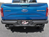 AFE aFe MACH Force-Xp 3in to 3-1/2in 304 SS Cat-Back Exhaust w/Black Tip 17-18 Ford F-150 Raptor V6 3.5L 49-33094-B