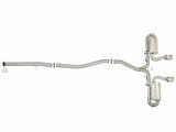 AFE aFe Takeda 3in 304 SS Cat-Back Exhaust System w/ Polished Tips 2017 Honda Civic Si I4 1.5L (t) 49-36618-P