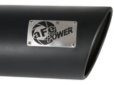 AFE aFe MACH Force-XP 409 SS Right Side Single Wall Exhaust Tip 5in Inlet x 7in Outlet x 15in L 49T50701-B15