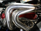 AFE aFe Twisted 304SS Header 2020 Chevy Corvette (C8) 6.2L V8 - Brushed 48-34148-H