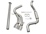 aFe POWER Takeda 3in 304 SS Cat-Back Exhaust w/ Polished Tips 13-17 Ford Focus ST L4-2.0L (t) | 49-33083-P