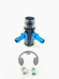 Vargas Turbo Technologies Dual Barb kit Vargas Turbo Technologies Billet N54/N55 Vacuum/Boost Adapter VTT-N54-VACUUM-3