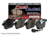 Front | Stoptech Posi-Quiet Ceramic Pads | 340mm Mk7 GTi PP | Golf R | Audi S3 | 105.1633