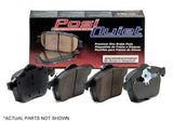 Rear | Stoptech Posi-Quiet Ceramic Pads - Mk7 Golf | GTi | with 272mm Rotors | 105.1779