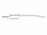 AFE aFe ROCK BASHER 2.5in 409 SS Cat-Back Exhaust - 16-20 Toyota Tacoma L4-2.7L / V6-3.5L 49-46046