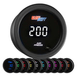 GlowShift Gauges 10 Color Digital Air Pressure Gauge | GS-TCD13