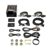 GlowShift Gauges GlowShift Gauges 10 Color Dual Digital Wideband Air/Fuel Ratio Gauge GS-TCD02W-Dual