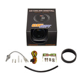 GlowShift Gauges GlowShift Gauges 10 Color Digital Oil Temperature Gauge GS-TCD07