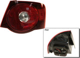 TYC Outer Tail Light Assembly OE (Right) | Late Mk5 Jetta | Dark Cherry (TYC Brand) 11-11467-00-1