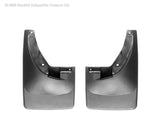 WeatherTech 06+ Dodge Ram Duallie No Drill Mudflaps - Black | 110007