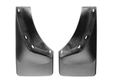 WeatherTech 07-13 Chevrolet Silverado No Drill Mudflaps - Black | 110010