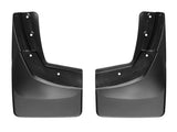 WeatherTech 07+ Chevrolet Avalanche No Drill Mudflaps - Black | 110008-120016