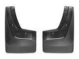 WeatherTech 14+ GMC Sierra/Sierra Denali No Drill Mudflaps - Black | 110036