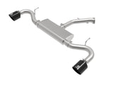 aFe Takeda Series 2.5in 409 SS Axle-Back Exhaust 18-20 Hyundai Elantra GT L4-1.6L(t) w/ Black Tips | 49-47016-B