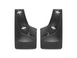 WeatherTech 07-13 Chevrolet Silverado No Drill Mudflaps - Black | 120010