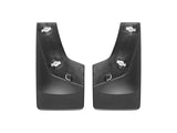 WeatherTech 07-13 GMC Sierra No Drill Mudflaps - Black | 120011