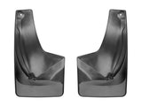 WeatherTech 2017+ Honda CR-V No Drill Mudflaps - Black (Rear Pair) | 120083