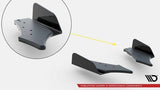 Maxton Design New Maxton Design Racing Durability Rear Side Splitters + Flaps Volkswagen Golf Mk8 GTi