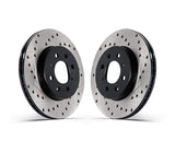 Front Stoptech Cross Drilled Rotors - Set of 2 Rotors (340x30mm) - VW/Audi | 128.33144L-R