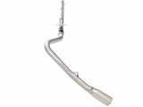 aFe MACHForce XP Exhaust 3in-3.5in SS Single Side Ext CB w/ Polish Tip 99-04 Ford F-250 V8 5.4L/6.8L | 49-43076-P