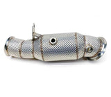 Racing Dynamics Catted Downpipe with Heat Sheild - BMW N55 3.0L / M135 / M235i / 335i / 435i / M2 F87 | 130.10.55.560