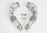 Racing Dynamics Racing Dynamics Catted Downpipes W/Heatshield - BMW / S63 / M5 / M6 130.10.63.340