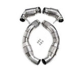 Racing Dynamics Catted Downpipe With Heat Shield - BMW / S63 / F90 M5 2017+ | 130.10.63.420