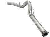aFe MACHForce XP Exhaust 5in DPF-Back Stainless Steel Exhaust 2015 Ford Turbo Diesel V8 6.7L No Tip | 49-43064