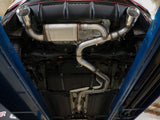 aFe Power Axle Back Exhaust - 19-20 Hyundai Veloster N L4-2.0L (t) w/ Polished tips | 49-37007-P