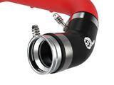 AFE aFe BladeRunner Red 2-3/4in Aluminum Charge Pipe 2021 Toyota Supra GR (A90) I4-2.0L (t) B48 46-20488-R