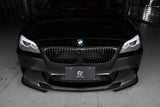 3D Design 3D Design - M5 F10 Front Lip Spoiler w/Under Splitters Carbon 3101-21041