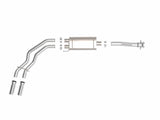AFE aFe Rebel 3in 409 SS Cat-Back Exhaust 2021 Ford F-150 V6 2.7L/3.5L (tt)/V8 5.0L w/ Polished Tips 49-43128-P