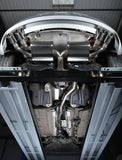 Milltek 2.75" Non-Resonated Cat-back Exhaust (Polished Tips) Milltek Performance Cat Back Exhaust SSXAU292