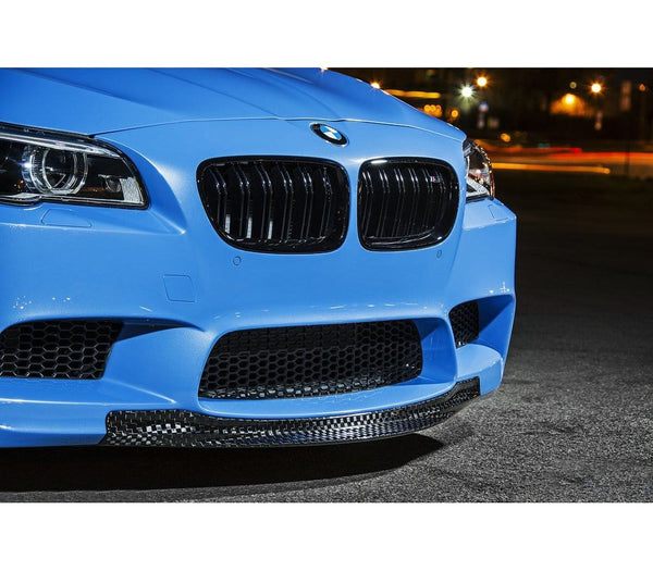 RKP BMW F10 M5 Carbon Front Lip - Checkerboard Weave | RKP-M5check-lip