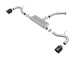 AFE aFe Takeda Series 2.5in 409 SS Axle-Back Exhaust 18-20 Hyundai Elantra GT L4-1.6L(t) w/ Black Tips 49-47016-B
