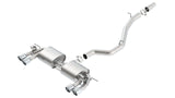 Borla 3" S-Type Cat-Back Exhaust - VW Mk7 Golf R | 140643