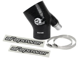 aFe MagnumFORCE Coupling Kit 3in ID x 2/14in x 35deg Elbow Reducing Coupler w. Vent - Black | 59-00107