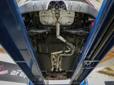 AFE aFe Takeda 3in-2.5in 304 SS Axle-Back Exhaust w/ Carbon Tip 19-20 Hyundai Veloster I4-1.6L(t) 49-37012-C