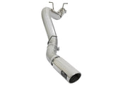 AFE aFe ATLAS 5in DPF-Back Aluminized Steel Exhaust System w/Polished Tips 2017 GM Duramax 6.6L (td) L5P 49-04085-P