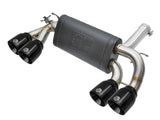 AFE aFe MACHForce XP 3in - 2 1/2in Axle Back 304SS Exhaust w/ Black Tips 16-17 BMW M2 (f87) 49-36333-B