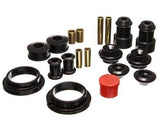 Energy Suspension Energy Suspension -  Hyper-Flex System Bushing Set (Black) Mk2 Golf | Jetta & Corrado 15.18101G