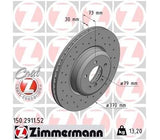 Zimmerman Front Rotor Kit (370x30mm) - BMW F3x / 3 Series / 4 Series / X2 / w/ Sport Brakes 34106797606-KT2