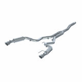 MBRP 15-18 Ford Mustang EcoBoost 2.3L T409 3in Cat Back Dual Split Rear Exit (Street Version) | S7274409