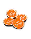 Fifteen52 Super Touring Center Cap Set - Orange/Chrome
