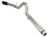 AFE aFe MACHForce XP 5in DPF-Back Stainless Steel Exh Sys, Black tip,Ford Diesel Trucks 08-10 V8-6.4L 49-43054-B